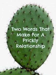 Prickly Relationship